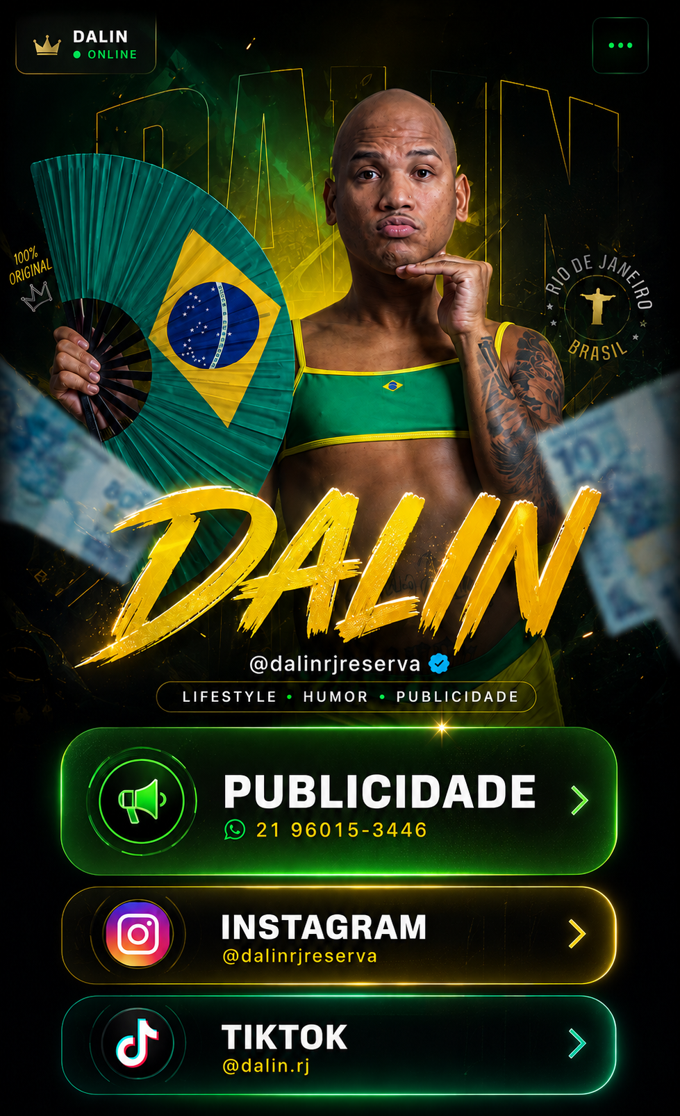 Dalin — links oficiais